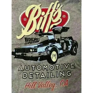 NWT Universal Studios American Classics Back to the Future Biff's Automotive Det